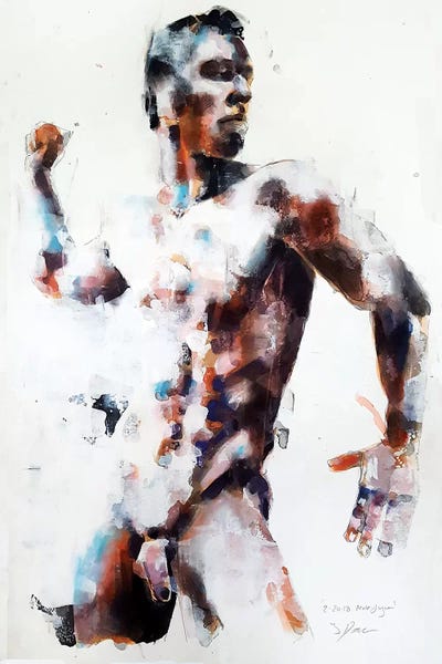 Thomas Donaldson: Male Figure 2-20-18 by Thomas Donaldson