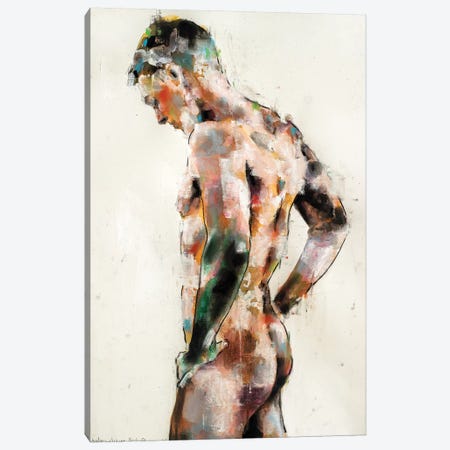 Male Figure 8-1-19 Canvas Print #TDO40} by Thomas Donaldson Canvas Art Print