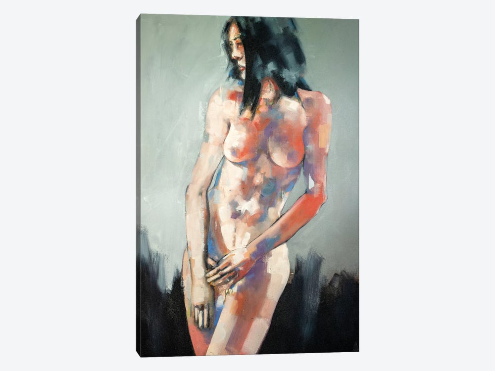 Standing Figure 9-10-19 by Thomas Donaldson 1-piece Canvas Art Print