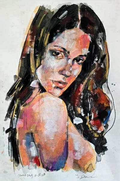 Portrait Study 11-2-20 by Thomas Donaldson canvas print