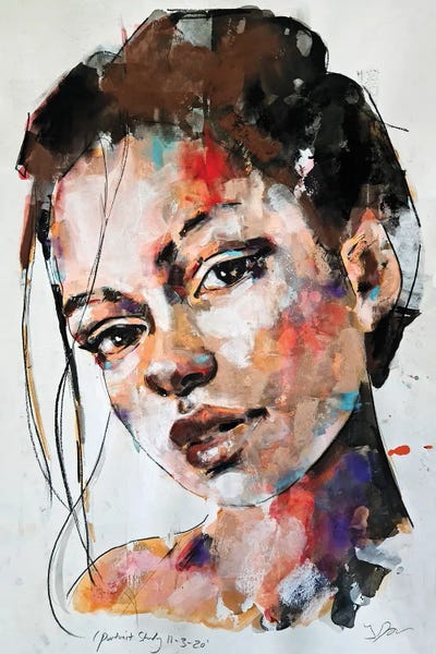 Portrait Study 11-3-20 by Thomas Donaldson canvas print