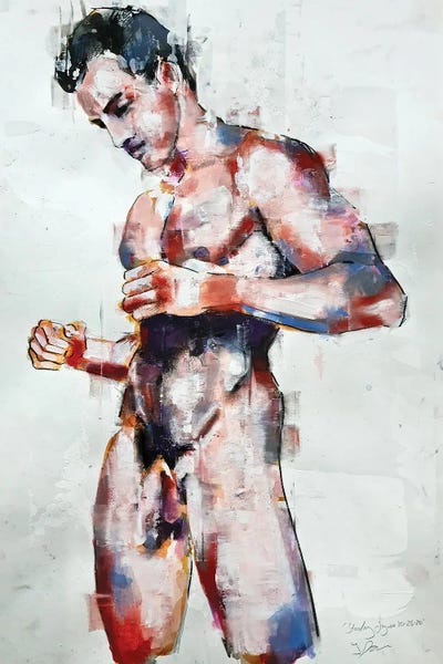 Standing Figure 10-26-20 by Thomas Donaldson canvas print