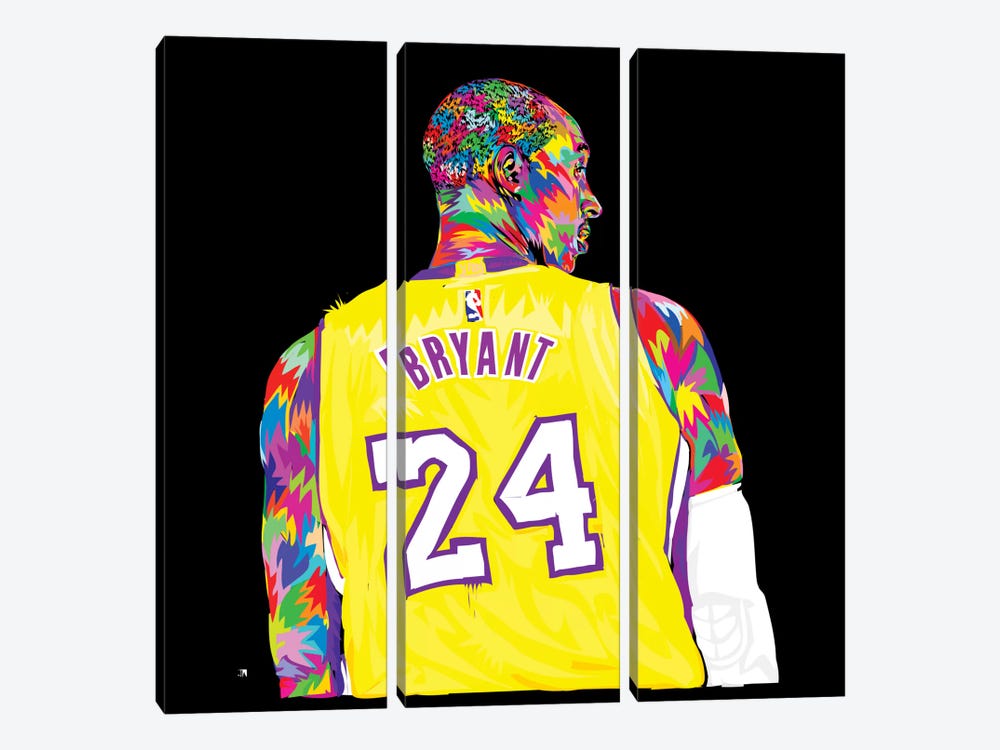 Kobe 3-piece Canvas Print
