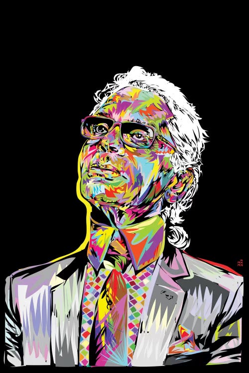 Lagerfeld by TECHNODROME1 wall art