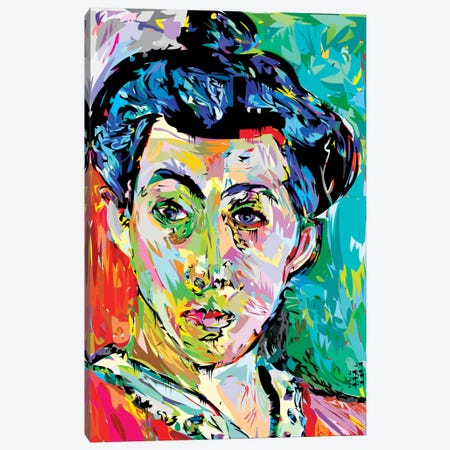 Madame M. (Homage To Henri Matisse) Canvas Print #TDR102} by TECHNODROME1 Canvas Print