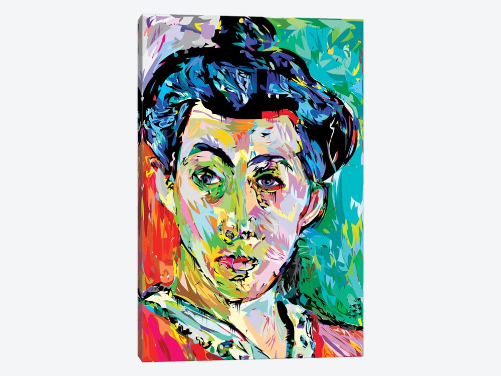 Madame M. (Homage To Henri Matisse) by TECHNODROME1 1-piece Canvas Art Print