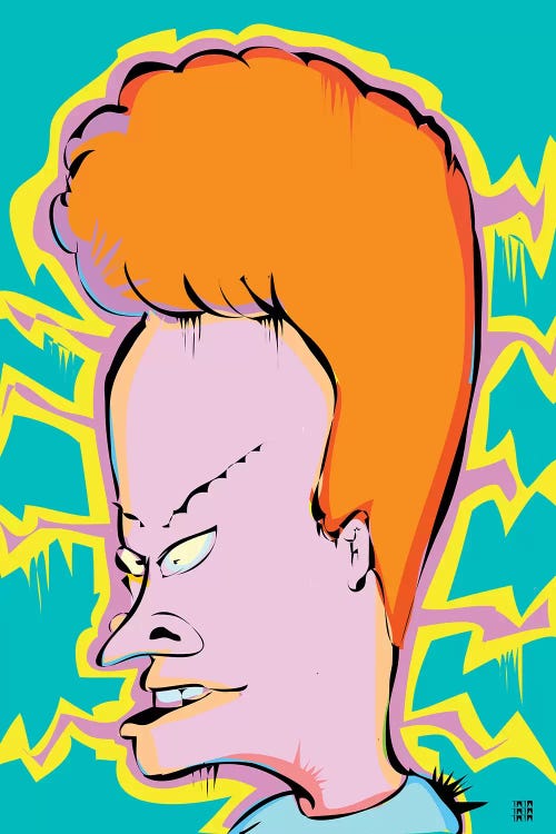 Beavis by TECHNODROME1 wall art