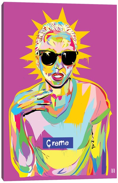 Gaga Canvas Art Print - Ultra Bold