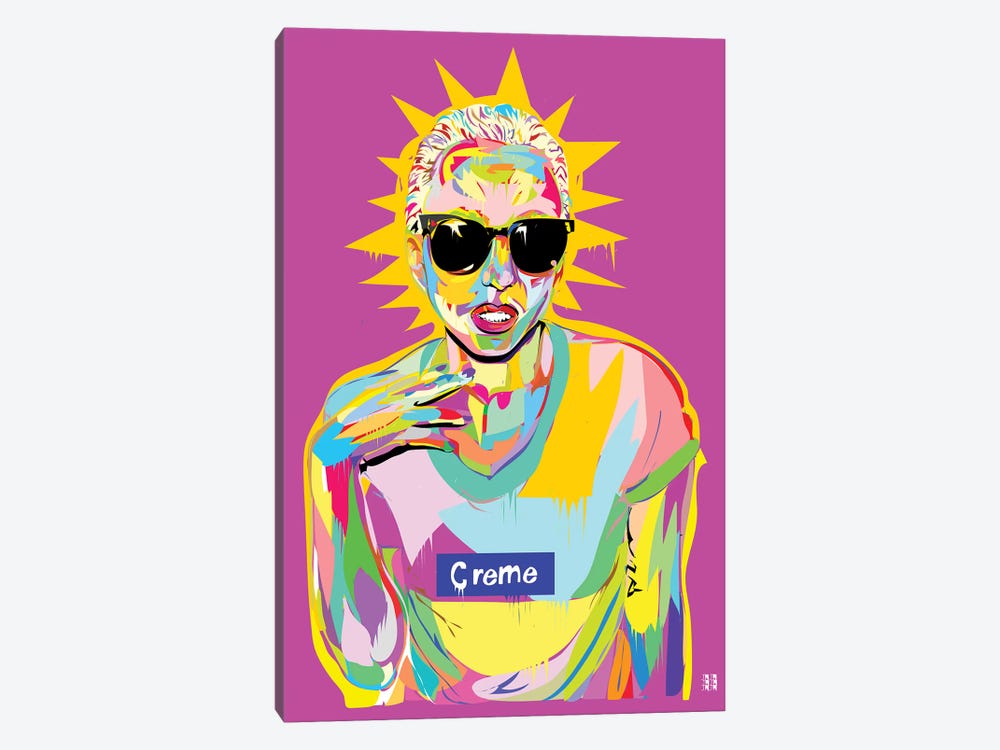 Gaga by TECHNODROME1 1-piece Canvas Print