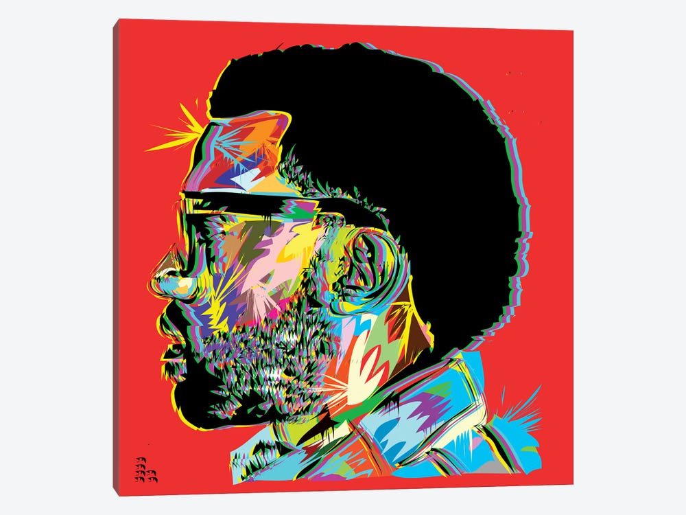 Kanye West I by TECHNODROME1 1-piece Canvas Art Print