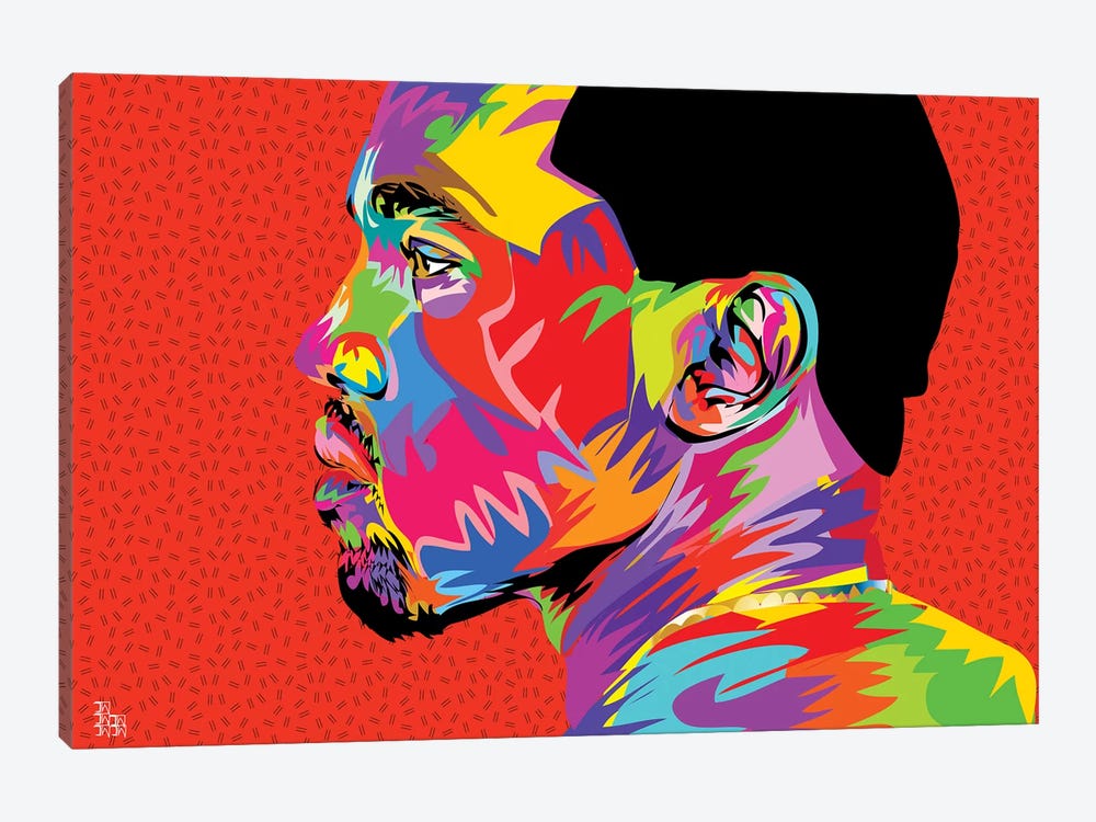 Kanye West II by TECHNODROME1 1-piece Canvas Art