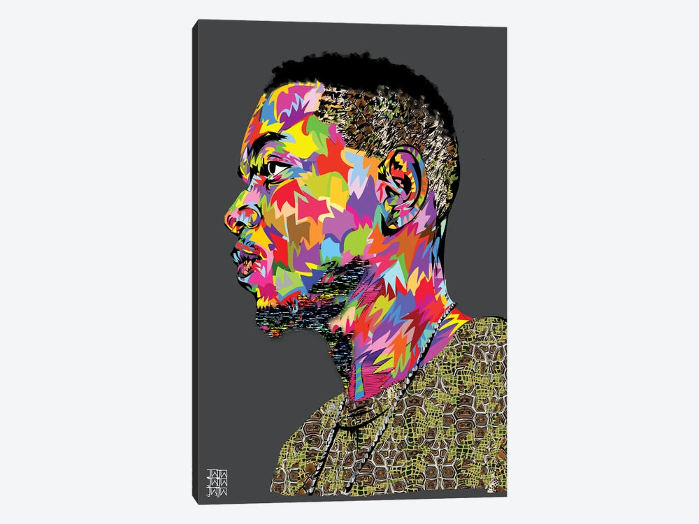 Kendrick II by TECHNODROME1 1-piece Canvas Art