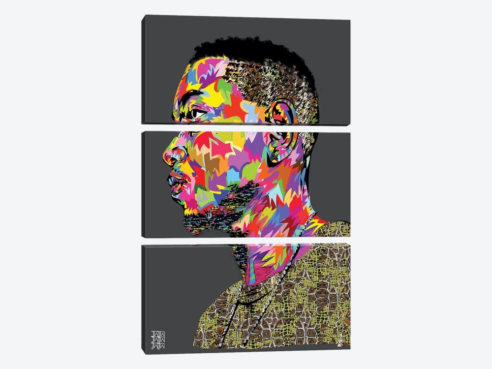 Kendrick II by TECHNODROME1 3-piece Canvas Art