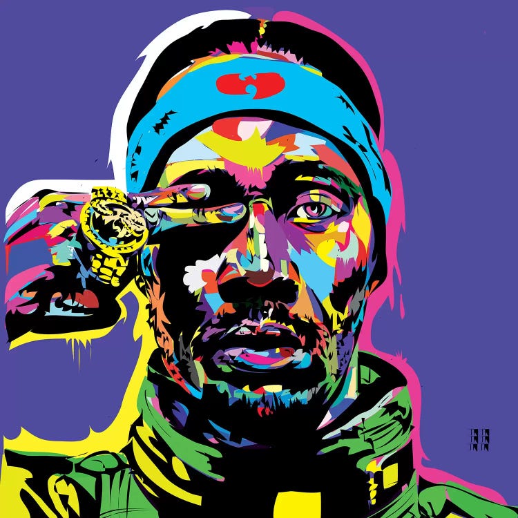 RZA by TECHNODROME1 wall art