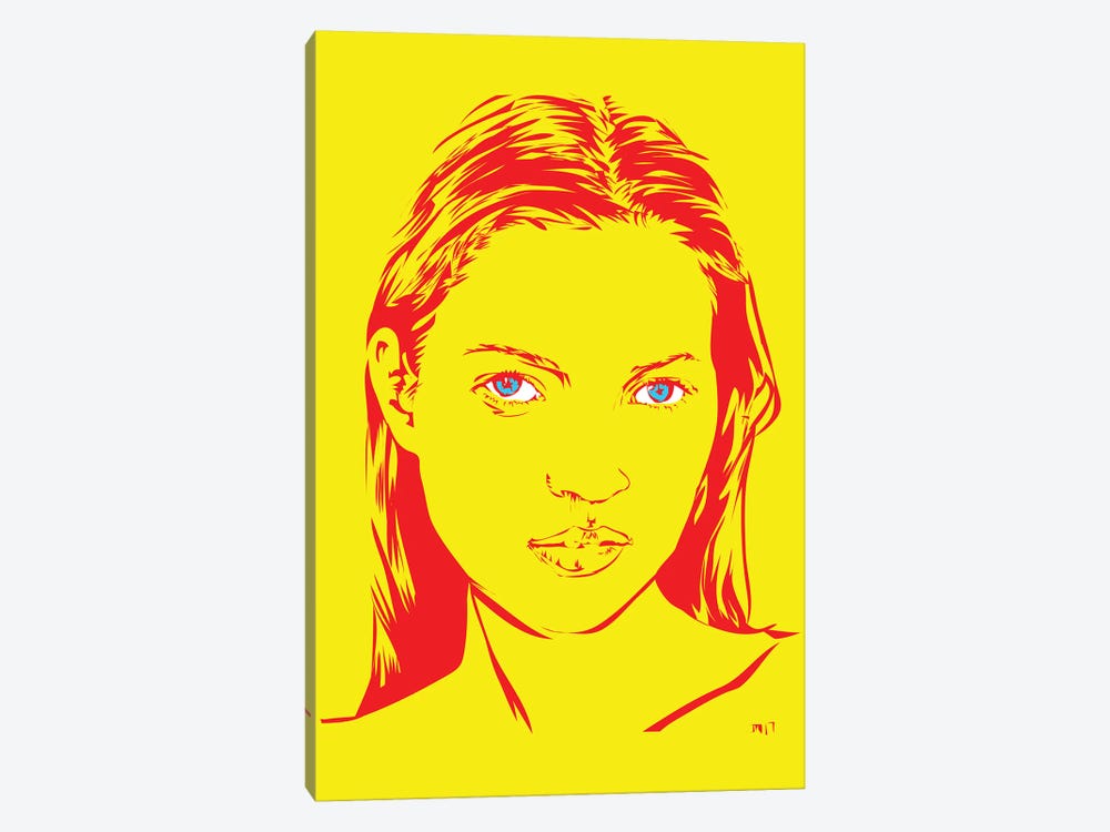 Kate Moss 1-piece Canvas Print