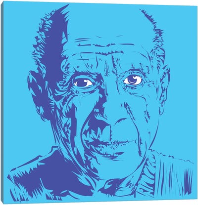 Picasso Canvas Art Print - TECHNODROME1