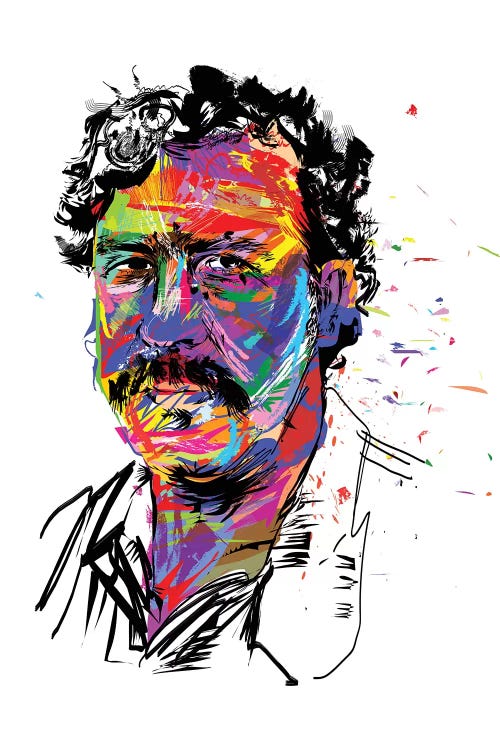 Pablo Escobar by TECHNODROME1 wall art