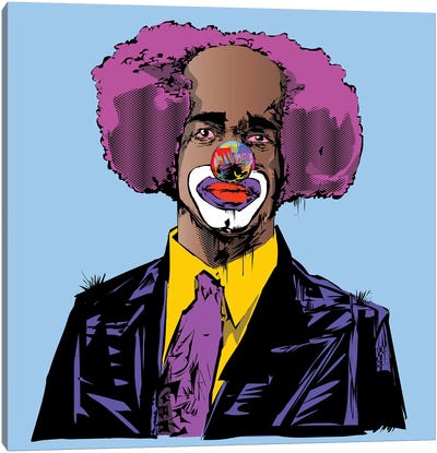 Homey D. Clown Canvas Art Print - TECHNODROME1