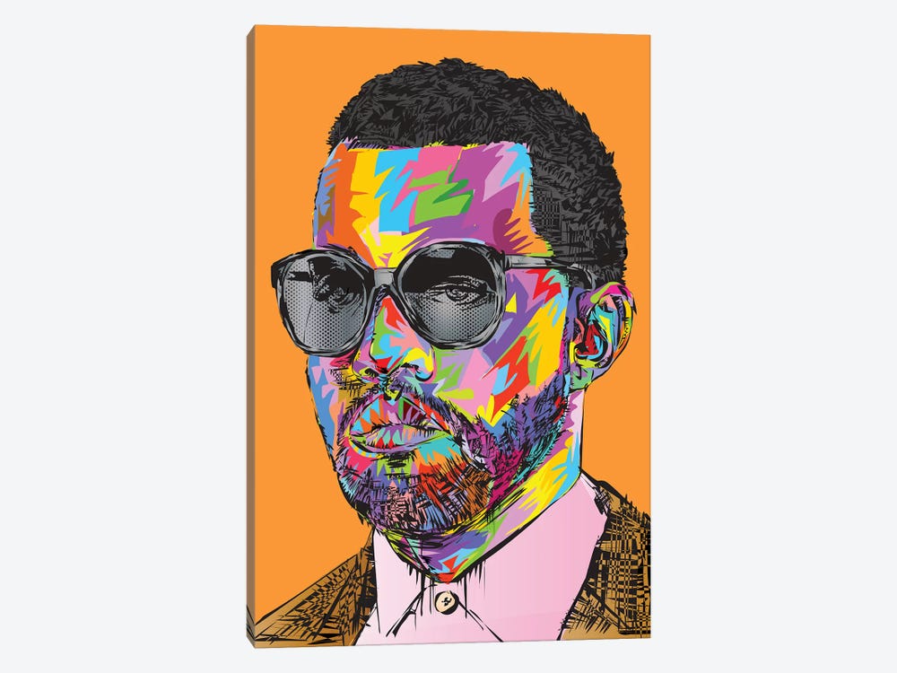 Kanye Old by TECHNODROME1 1-piece Canvas Art Print