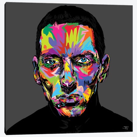 Eminem Canvas Print #TDR176} by TECHNODROME1 Art Print