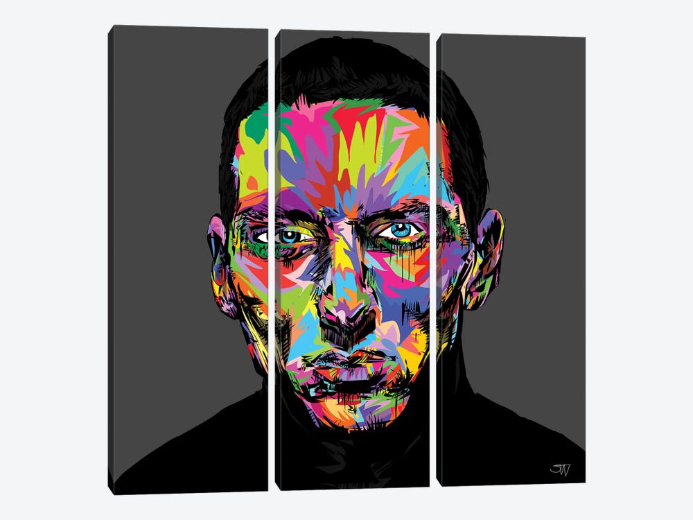 Eminem by TECHNODROME1 3-piece Canvas Art