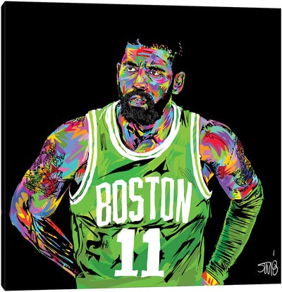 Kyrie Irving Canvas Art Print - Pantone Color Collections