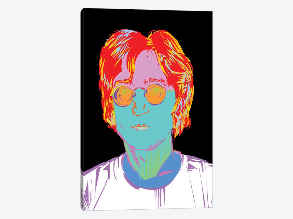 Lennon by TECHNODROME1 1-piece Canvas Art