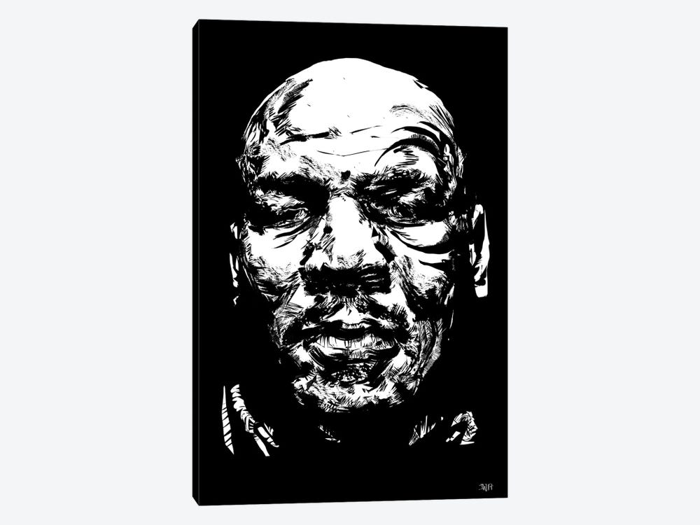 Mike Tyson by TECHNODROME1 1-piece Art Print