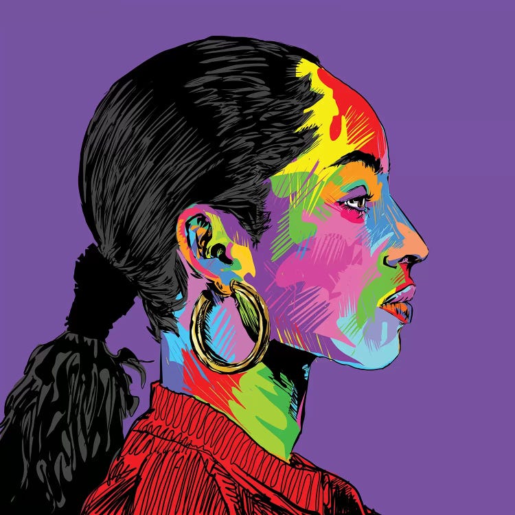 Sade by TECHNODROME1 wall art