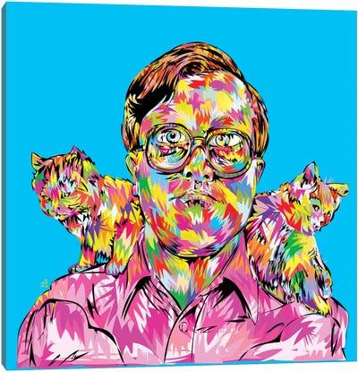 Bubbles Canvas Art Print - Come Play With Us