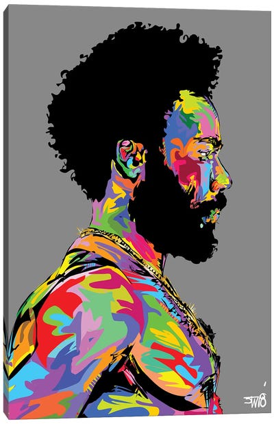 Donald Glover Canvas Art Print - Rap & Hip-Hop Art