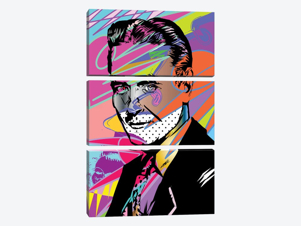 F Scott Fitzgerald by TECHNODROME1 3-piece Canvas Artwork