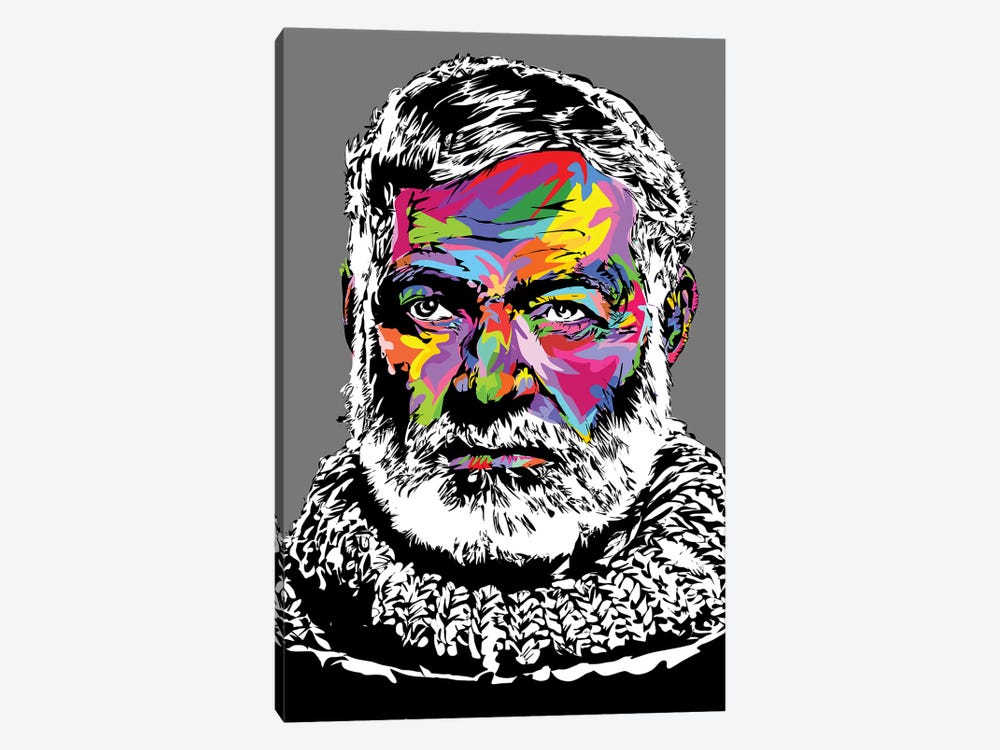 Hemingway IV 1-piece Canvas Wall Art