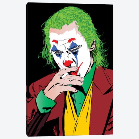 Joker Pheonix Canvas Print #TDR224} by TECHNODROME1 Canvas Art Print
