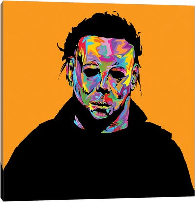 Micheal Myers Canvas Art Print - Halloween (Film Series)