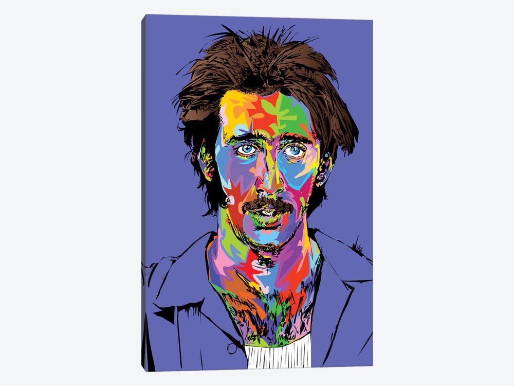 Nicolas Cage Arizona by TECHNODROME1 1-piece Canvas Art Print