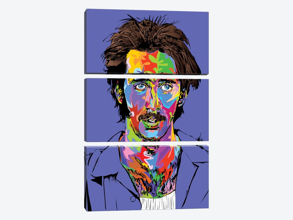 Nicolas Cage Arizona by TECHNODROME1 3-piece Art Print