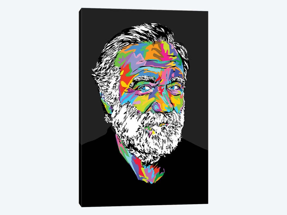 Robin Williams by TECHNODROME1 1-piece Canvas Wall Art
