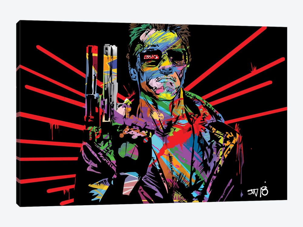 Terminator by TECHNODROME1 1-piece Canvas Print
