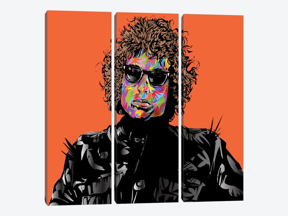 Bob Dylan by TECHNODROME1 3-piece Canvas Wall Art