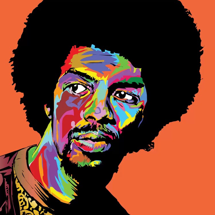 Gil Scott by TECHNODROME1 wall art