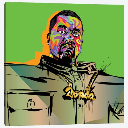 Kanye Love It Canvas Print #TDR253} by TECHNODROME1 Canvas Print