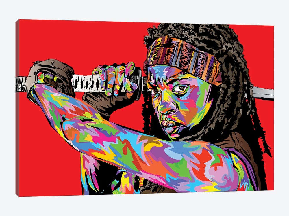 Michonne by TECHNODROME1 1-piece Canvas Print