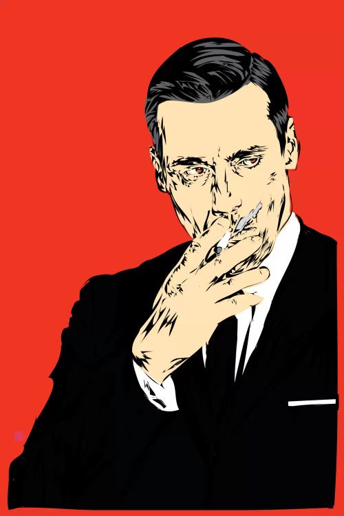 Don Draper by TECHNODROME1 wall art
