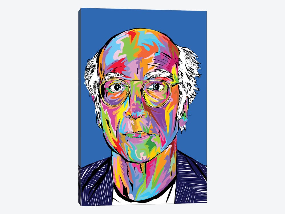 Larry David by TECHNODROME1 1-piece Art Print