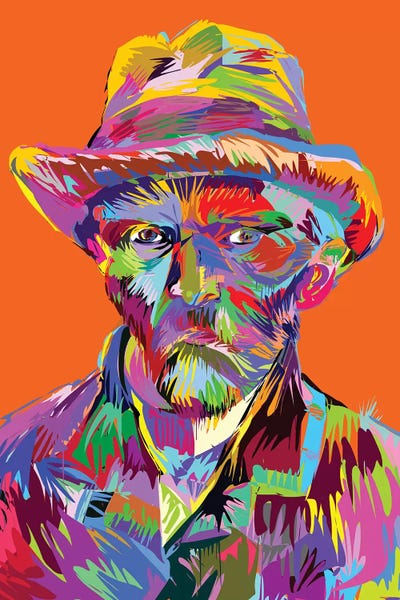 Van Gogh Portraits Collection: Vincent by TECHNODROME1