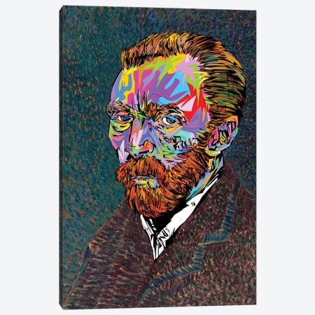Vincent Van Gogh Canvas Print #TDR293} by TECHNODROME1 Canvas Art Print