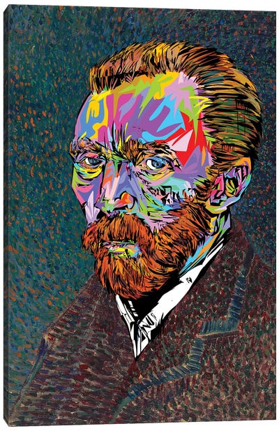 Vincent Van Gogh Canvas Art Print - Van Gogh Portraits Collection