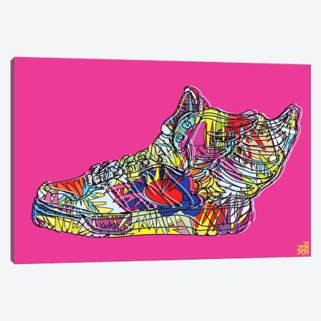 Jos Hoppenbrouwers Canvas Prints - Air Jordan 1 Travis Scott ( Fashion > Shoes > Sneakers art) - 18x26 in