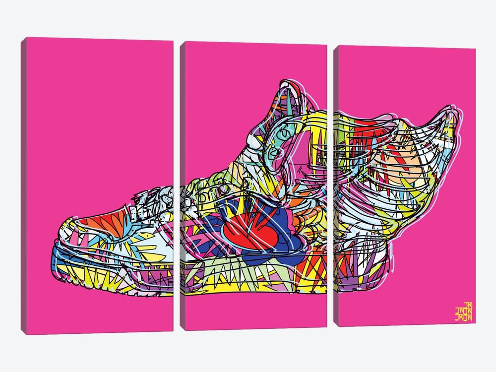 adidas by Jeremy Scott (Wings 2.0) by TECHNODROME1 3-piece Canvas Artwork